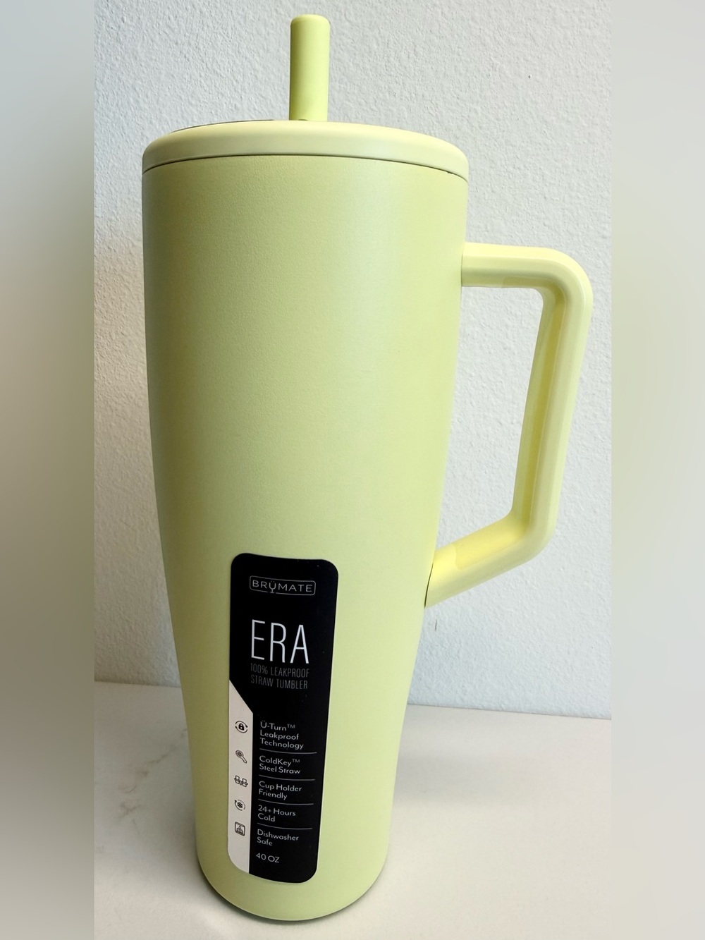 BruMate ERA 40oz Tumbler Prickly Pear Leakproof NWT